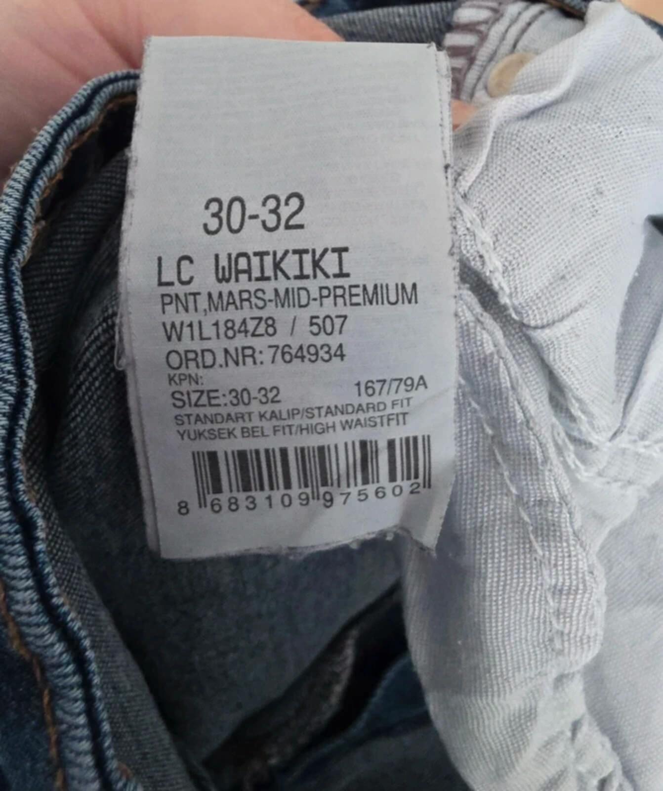 LC Waikiki Jeans High Rise Flared Vintage Y2K Jeans UK Size 10
