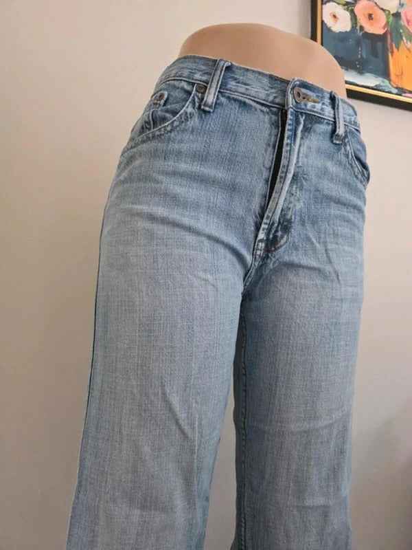 Bailey’s Pt. Vintage Y2K Mid Rise Wide Leg Bootcut Jeans UK Size 8/10 Petite