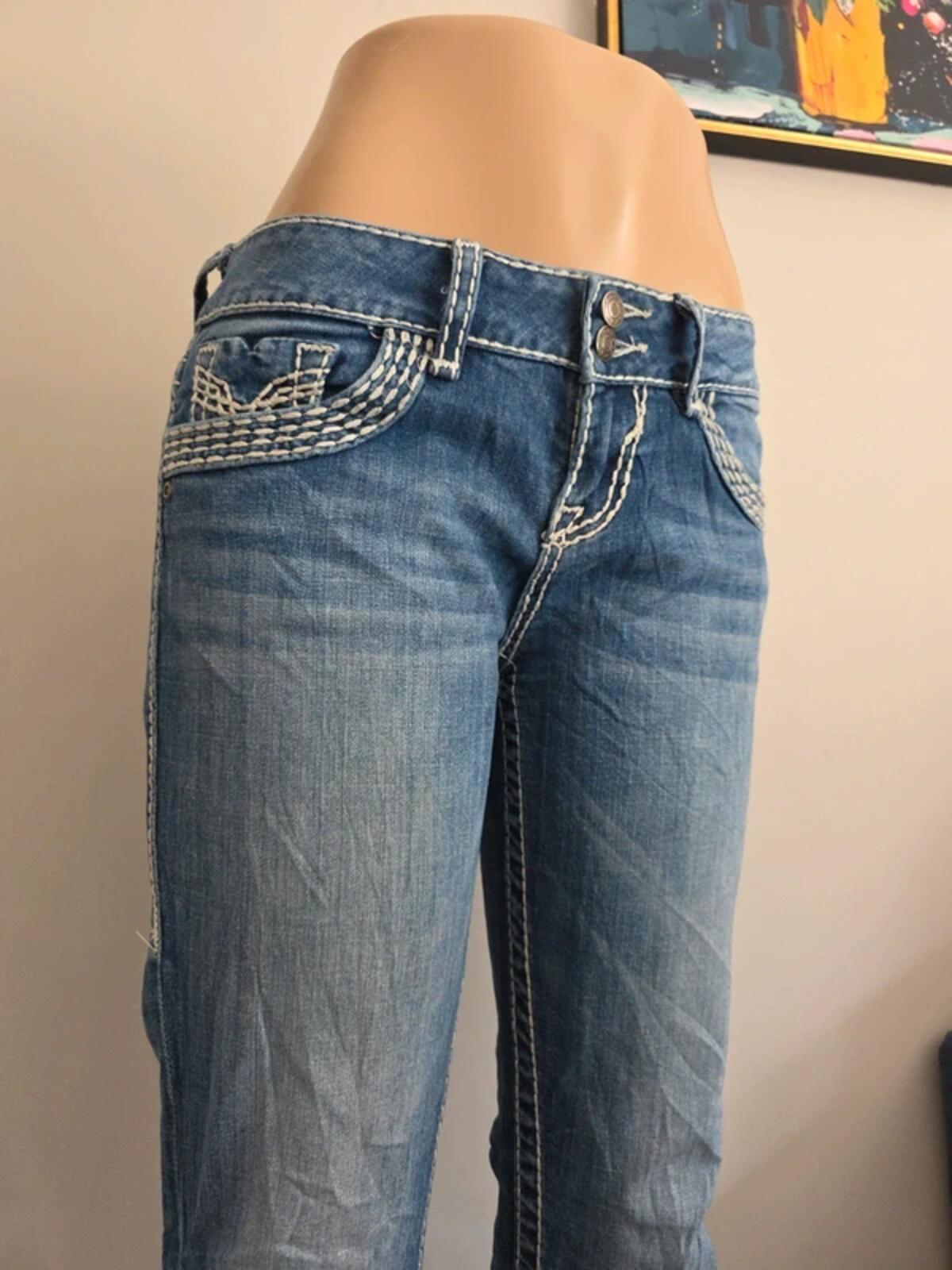 Vigoss Low Rise Bootcut Vintage Y2K Jeans UK Size 10