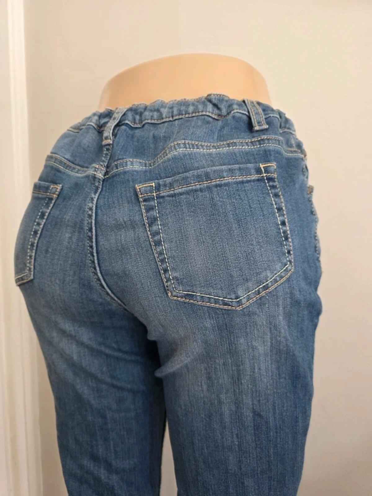Vintage Y2K Mid Rise Bootcut Jeans UK Size 12/14