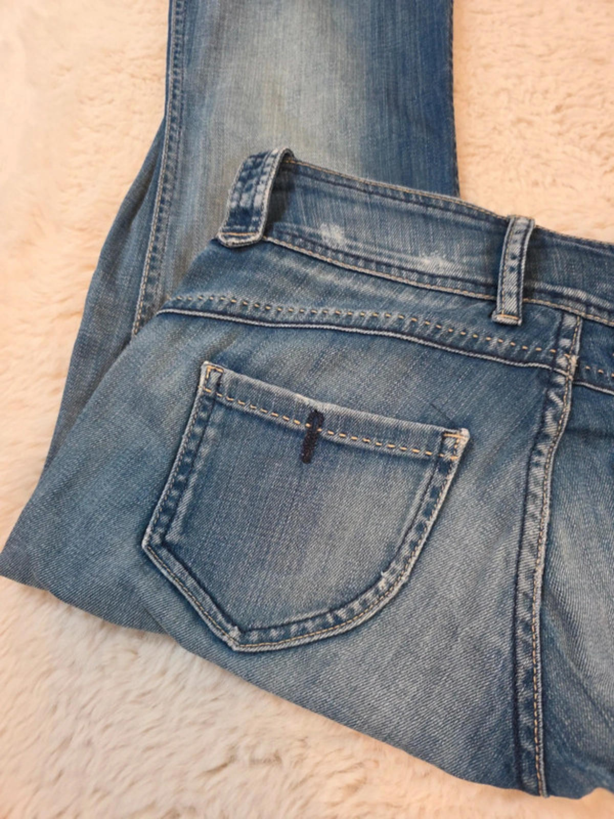 Vintage Y2K Pepe Jeans Low Rise Flared Jeans UK Size 12