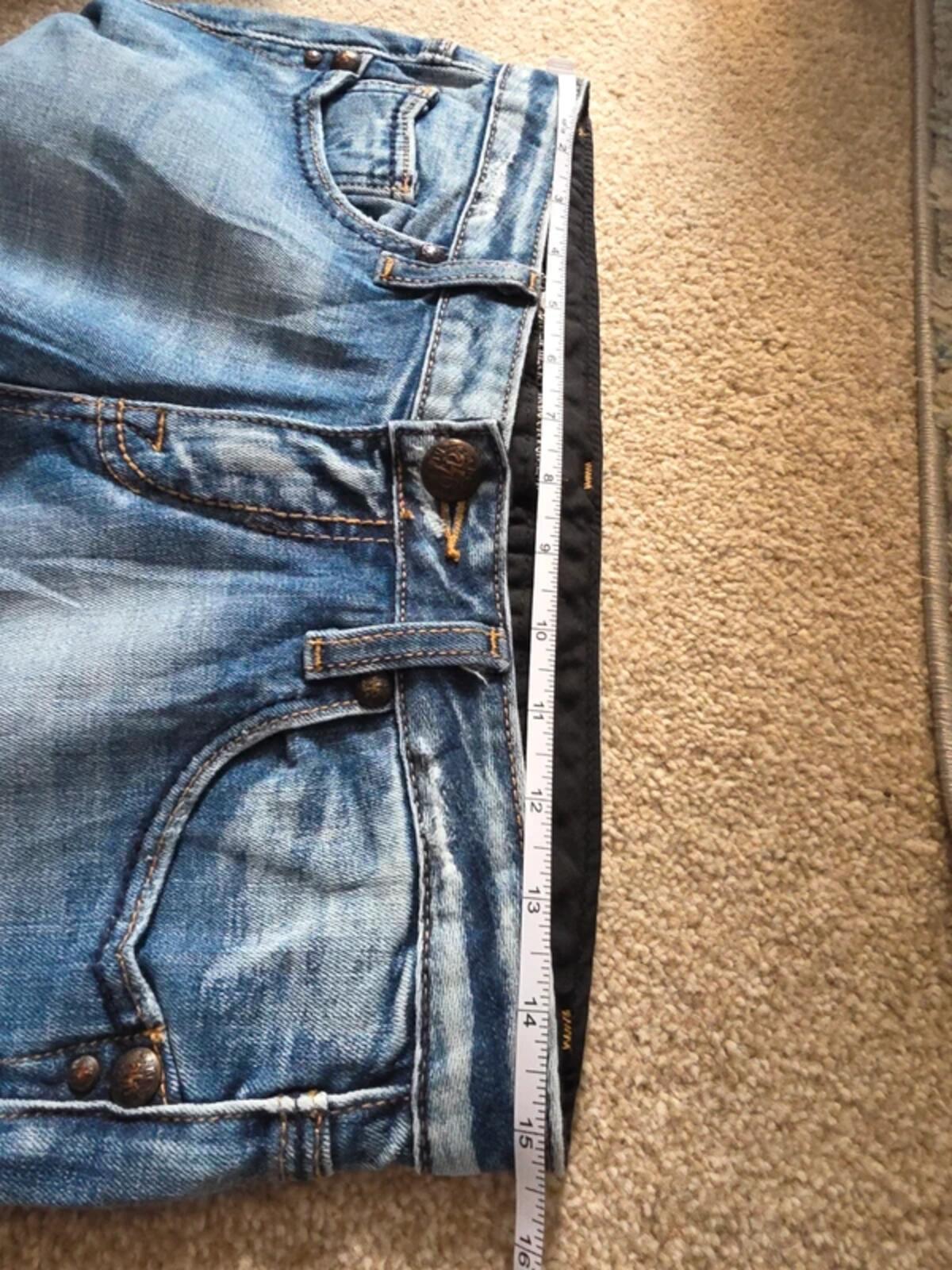 Rerock Ultra Low Rise Bootcut Vintage Y2K Jeans UK Size 8