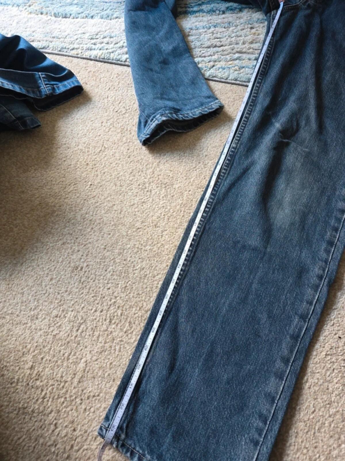 Levi's High Rise Relaxed Mum Vintage Y2K Jeans UK Size 12 Tall