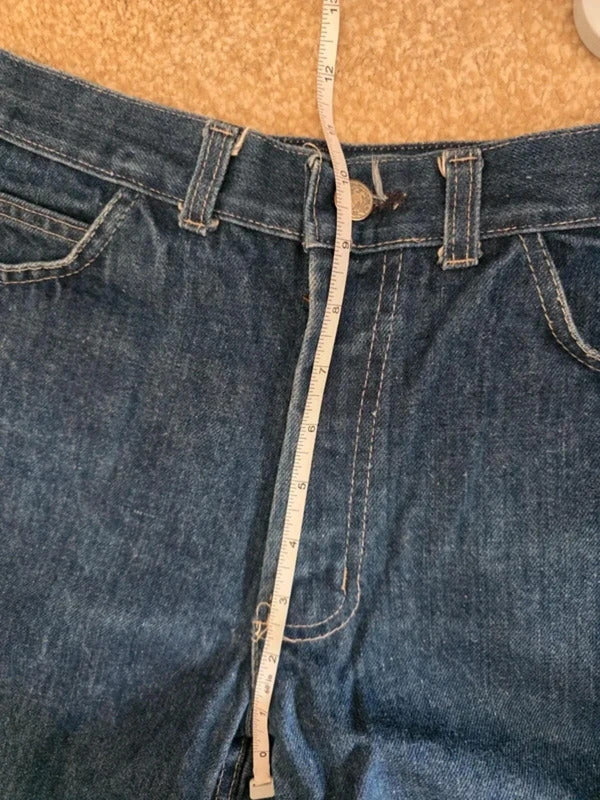 Vintage Y2K Mid Rise Bootcut Jeans UK Size 4/6 Tall
