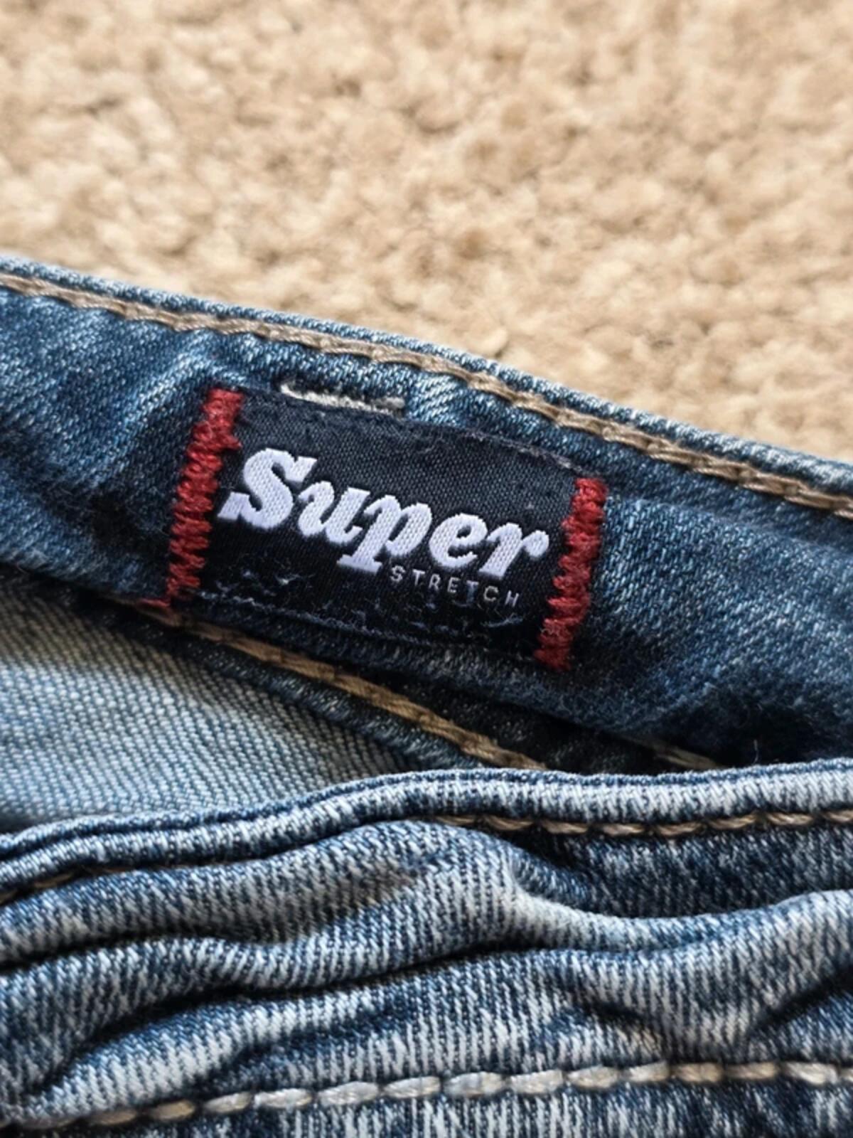 Vintage Y2K Silver Jeans Mid Rise Slim Bootcut Jeans UK Size 14