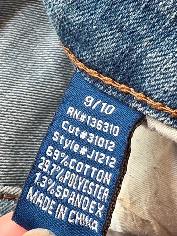 Vintage Y2K Wam Low Rise Slight Bootcut Jeans UK Size 12