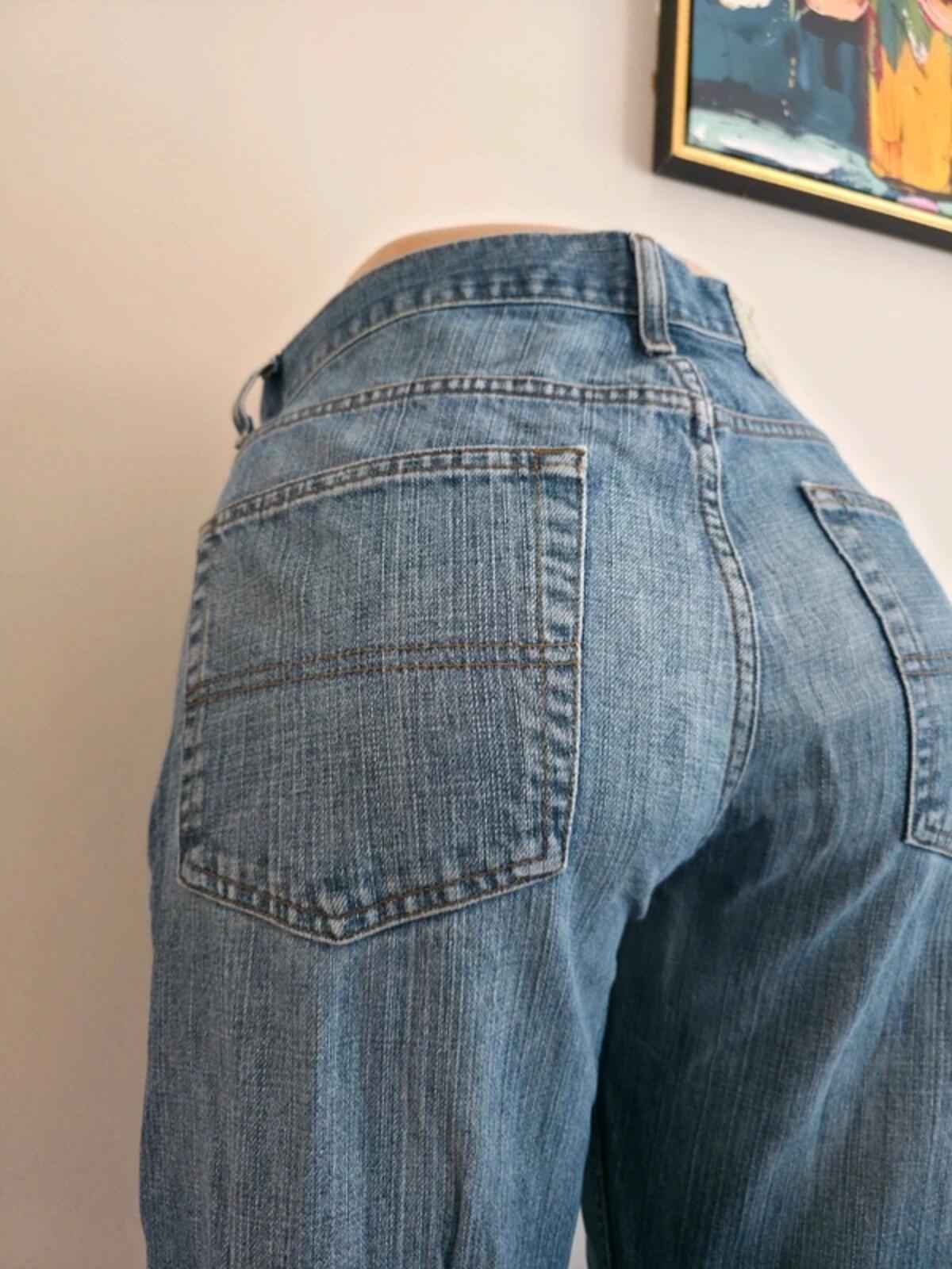 Tommy Hilfiger Vintage Y2K Petite High Rise Bootcut Jeans UK Size 16