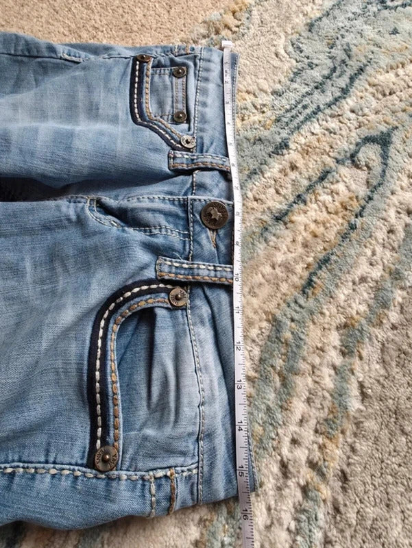 YMI Low Rise Bootcut Vintage Y2K Jeans UK Size 8 Tall