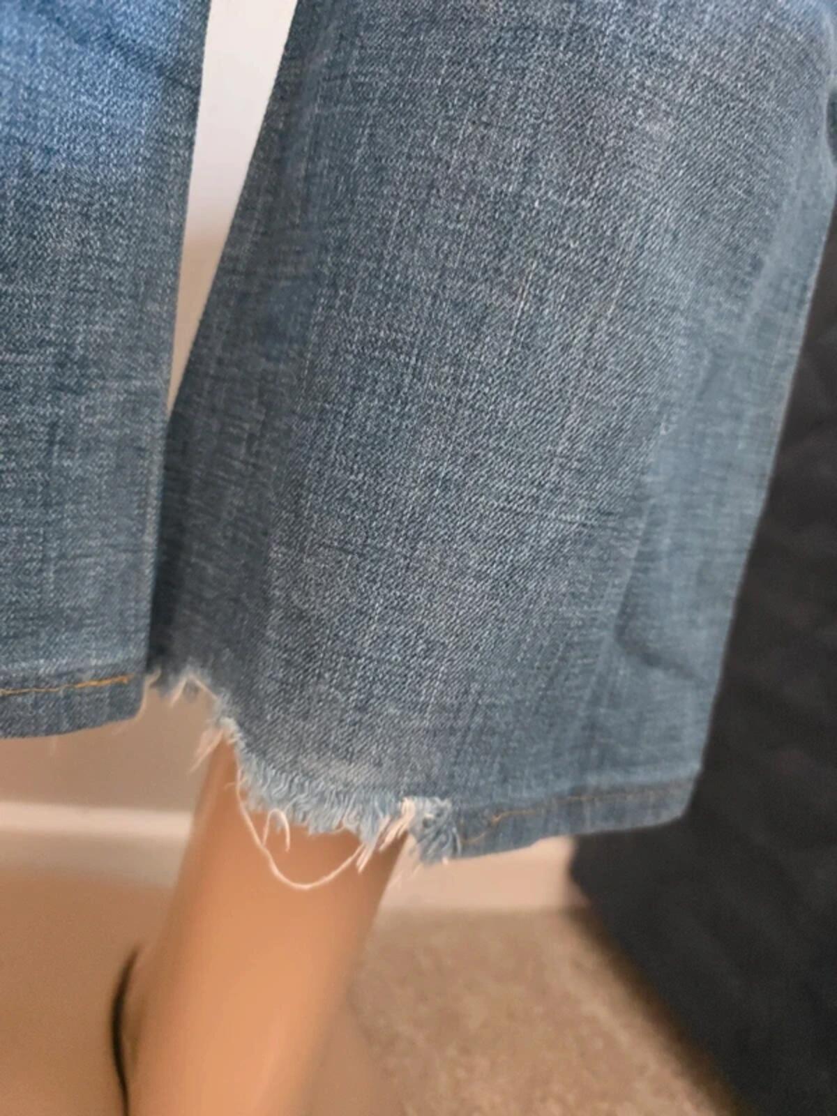 Levi's Mid Rise Bootcut Vintage Y2K Jeans UK Size 10 Petite