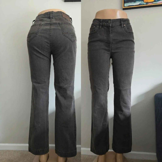 Zerres Mid Rise Straight Relaxed Vintage Y2K Jeans UK Size 12 Petite
