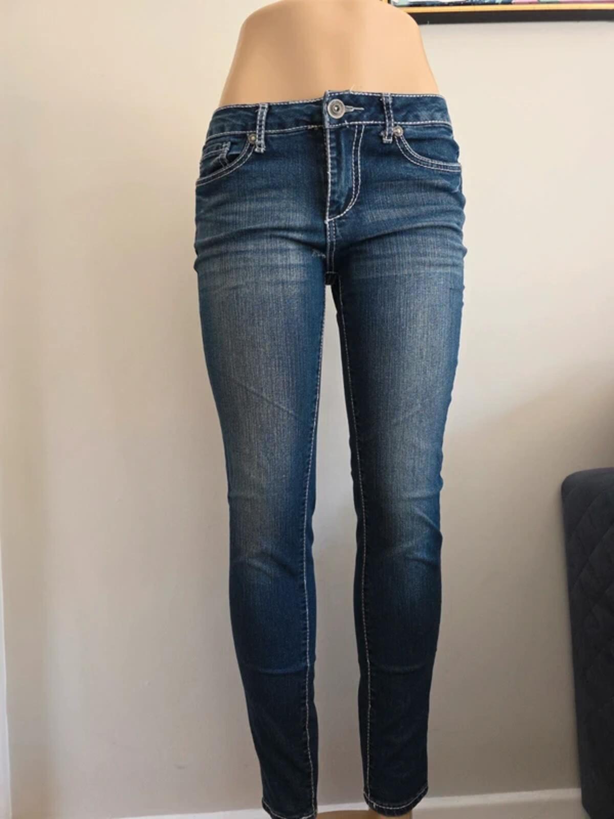 Myth of Jade Mid Rise Skinny Vintage Y2K Jeans UK Size 10