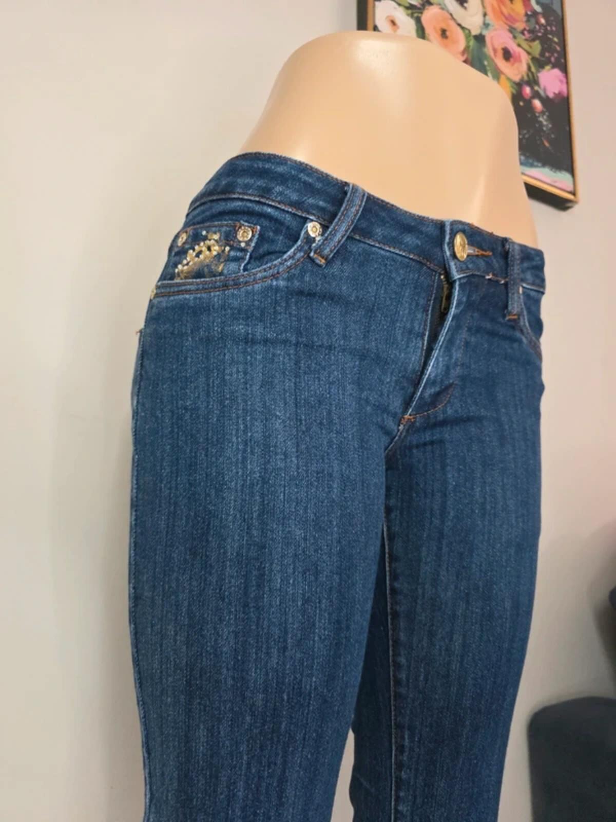 Crest Jeans Low Rise Bootcut Vintage Y2K Jeans UK Size 4/6