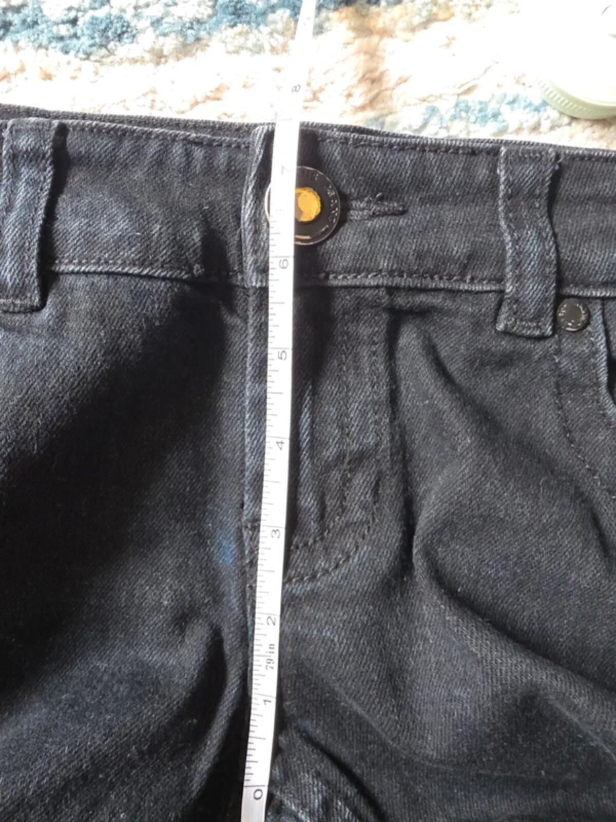 Denim Ultra Low rise straight jeans size 6/8 tall