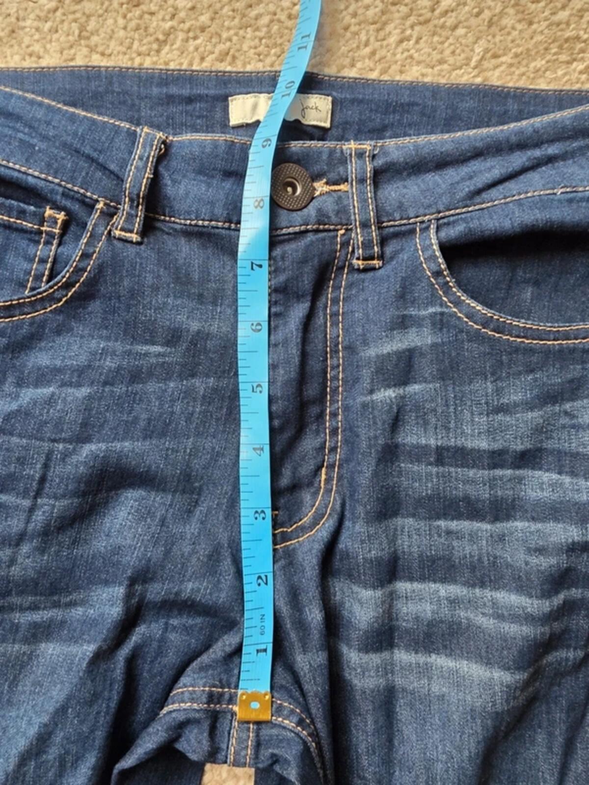 Jack Mid Rise Capri Jeans UK Size 8