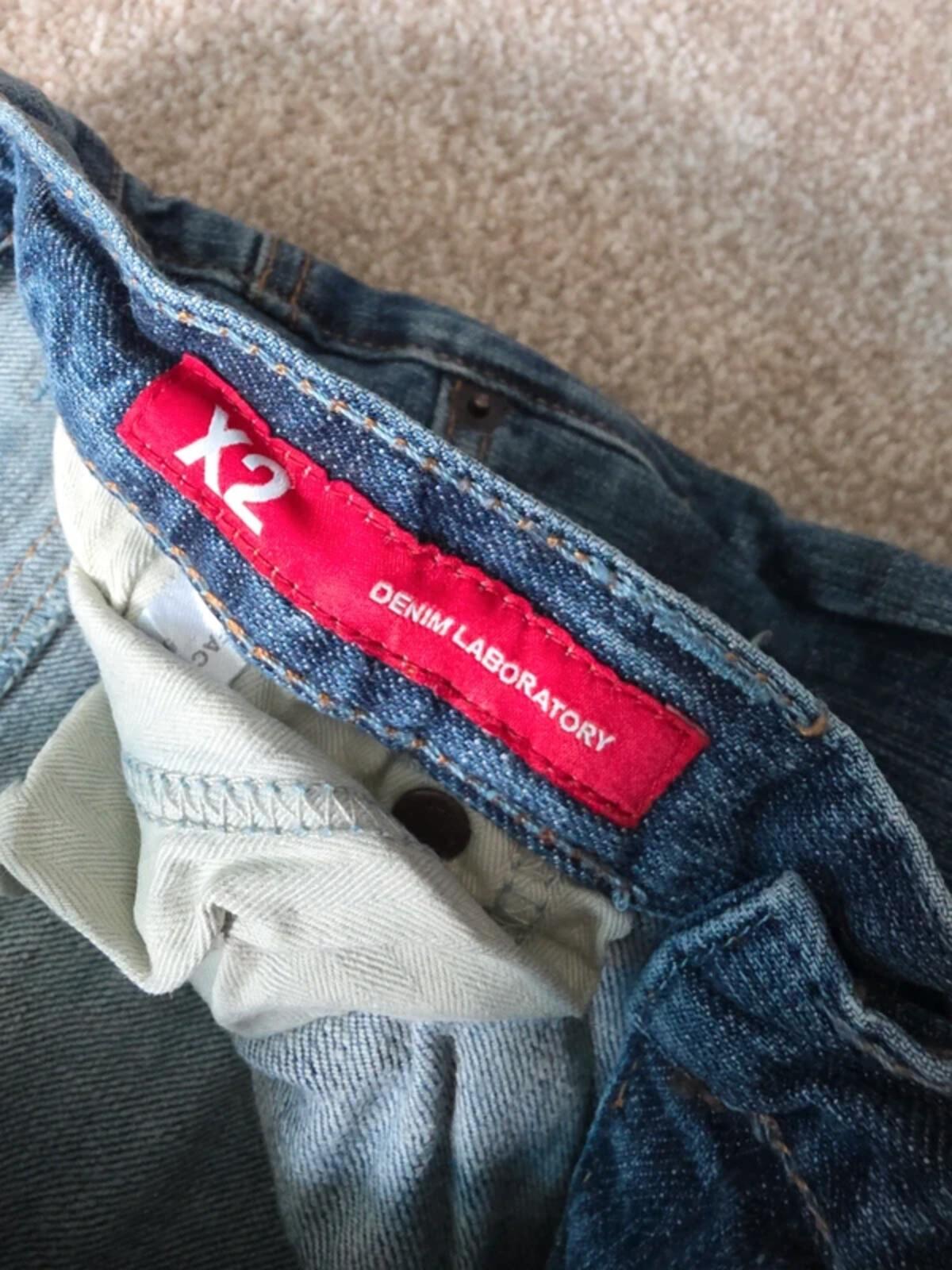 X2 Mid Rise Bootcut Vintage Y2K Jeans UK Size 14