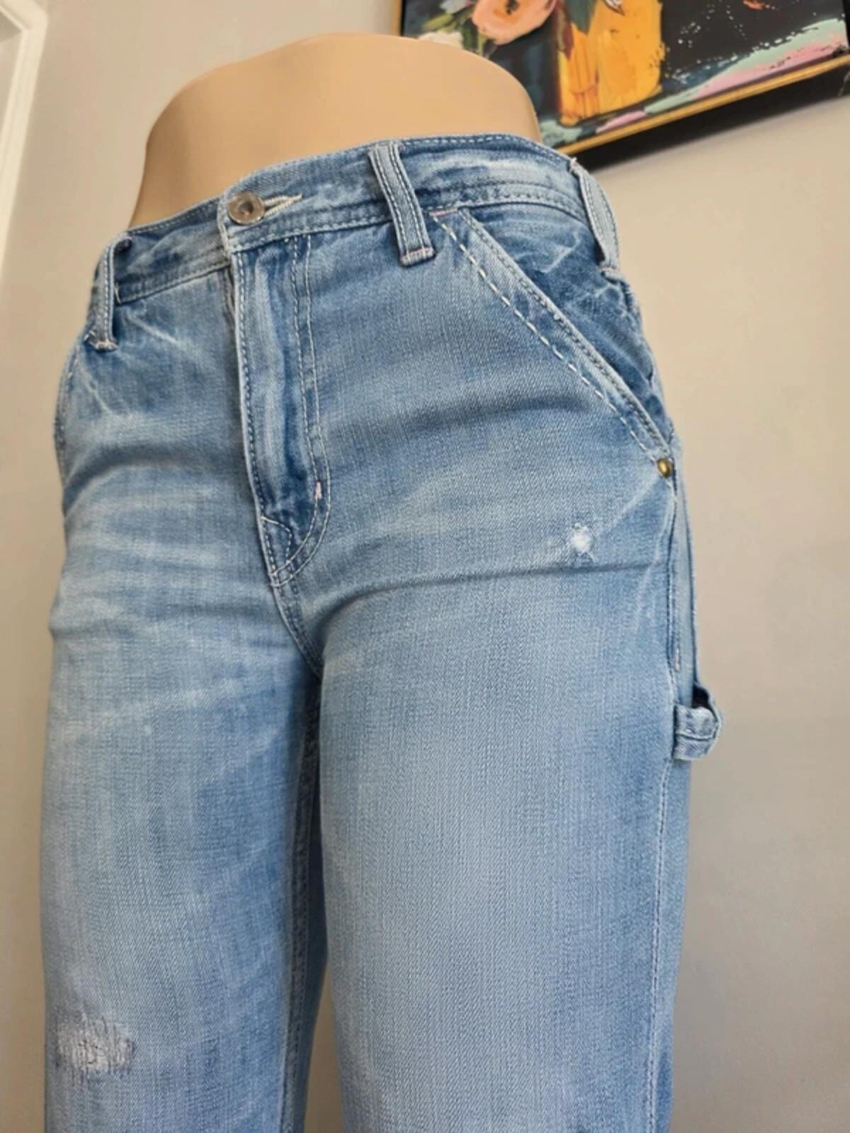 Cepo Mid Rise Capri Jeans UK Size 10/12