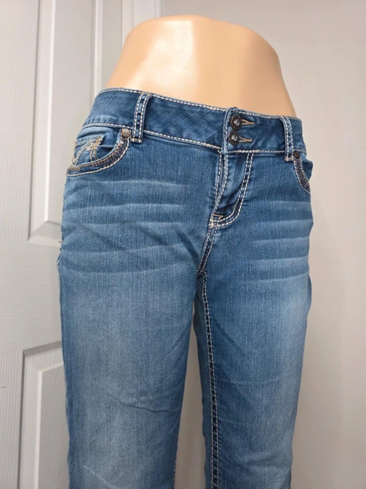 Maurices Low Rise Bootcut Jeans UK Size 10/12 Vintage Y2K