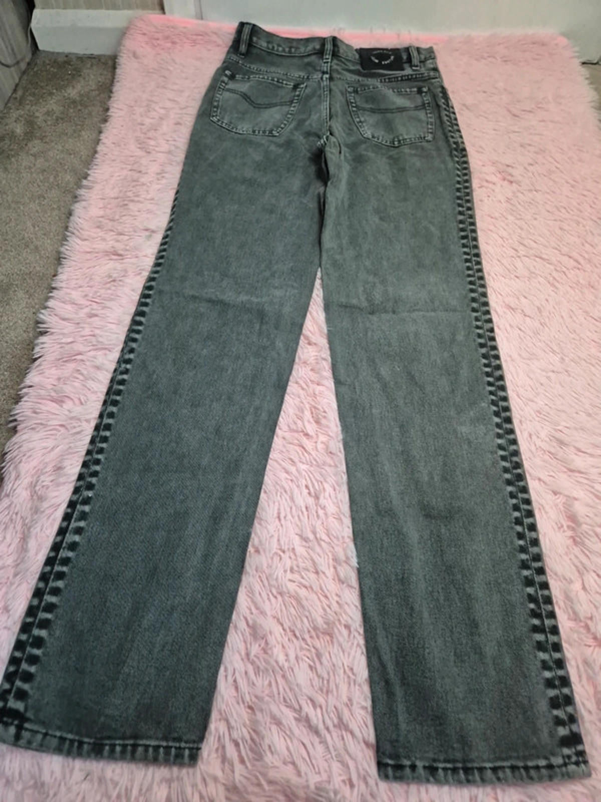 Vintage Y2K Versace Jeans Couture High Rise Straight Jeans UK 8