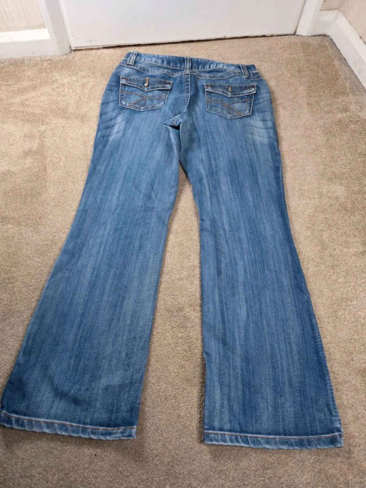 Vintage Y2K INC Denim Curvy Fit Bootcut Jeans UK Size 12