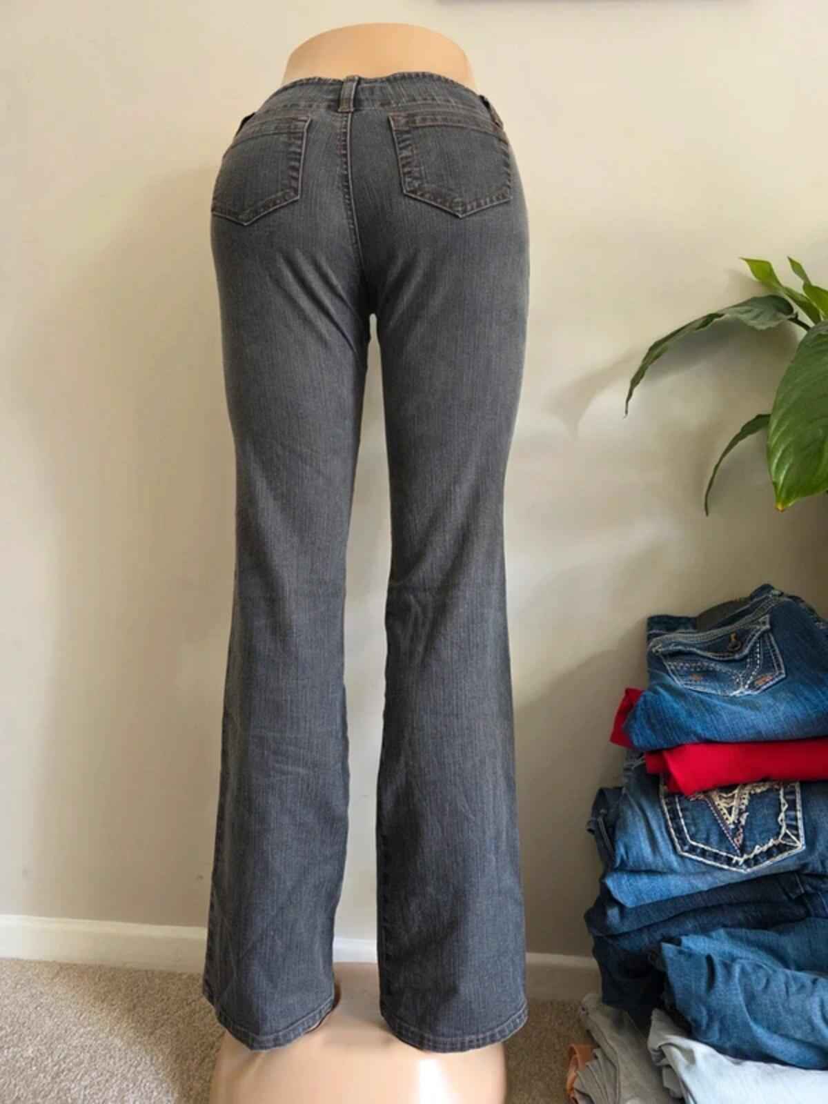 Vintage Y2K Jacob Connexion Low Rise Bootcut Jeans UK Size 6