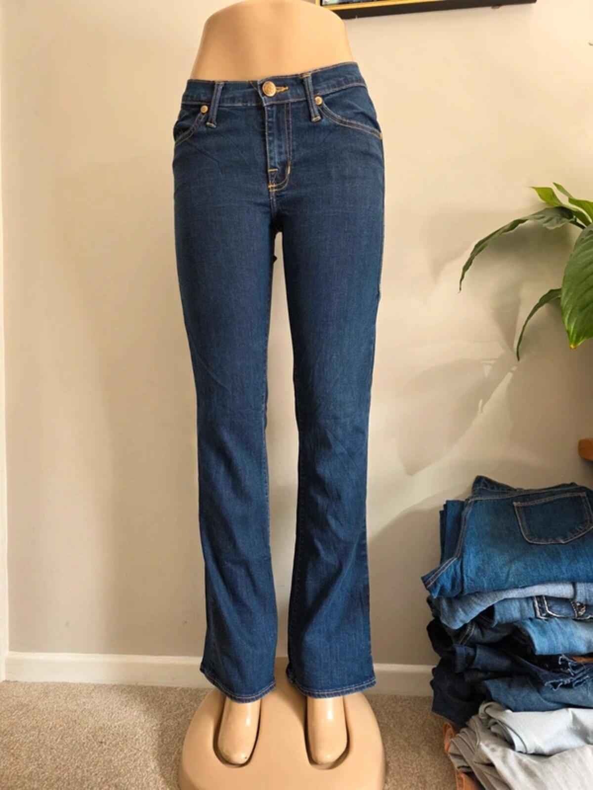 Vintage Y2K Rock & Republic Mid Rise Bootcut Jeans UK Size 8