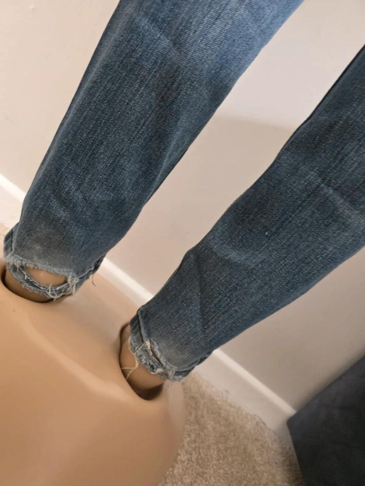 Vintage Y2K 3room+s Ultra Low Rise Skinny Jeans UK Size 6