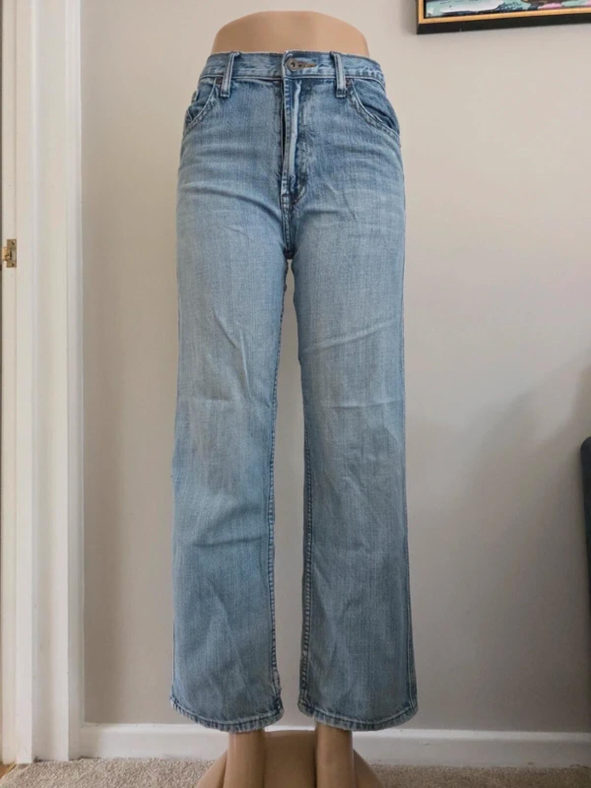 Bailey’s Pt. Vintage Y2K Mid Rise Wide Leg Bootcut Jeans UK Size 8/10 Petite