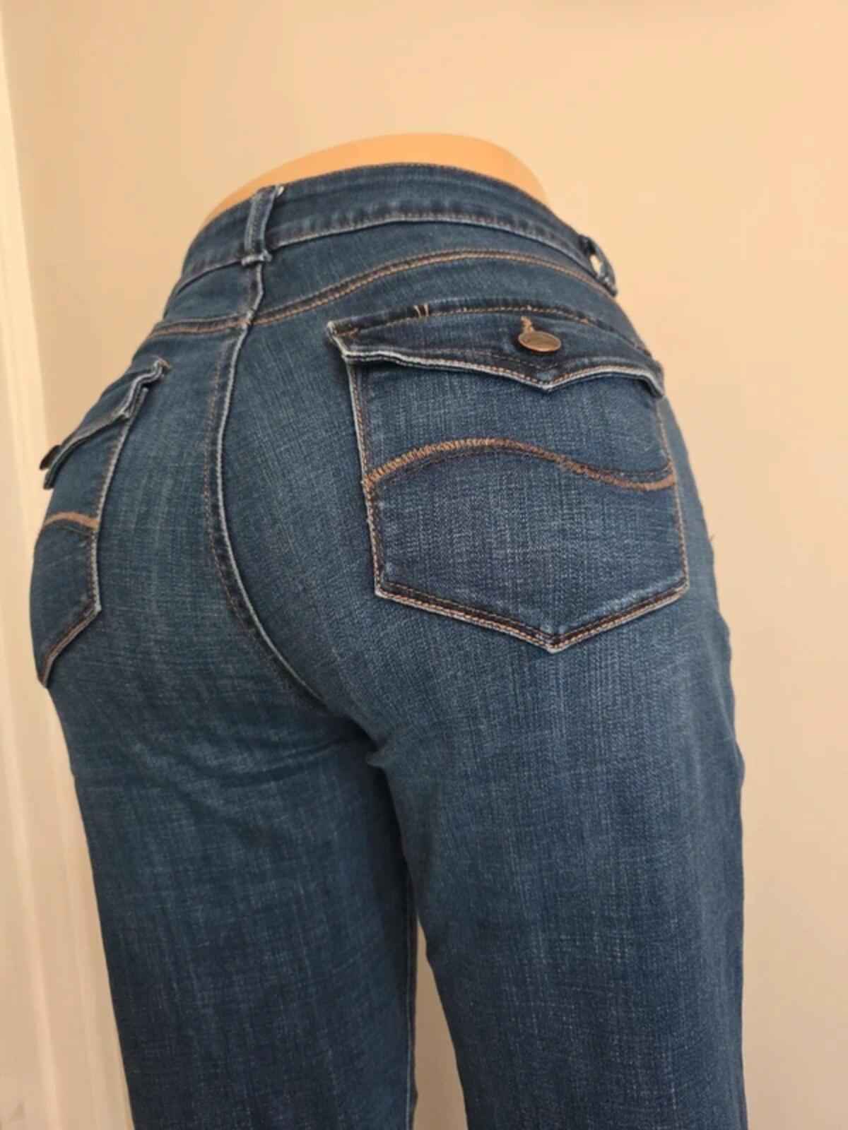 Lee Mid Rise Bootcut Vintage Y2K Jeans UK Size 10/12
