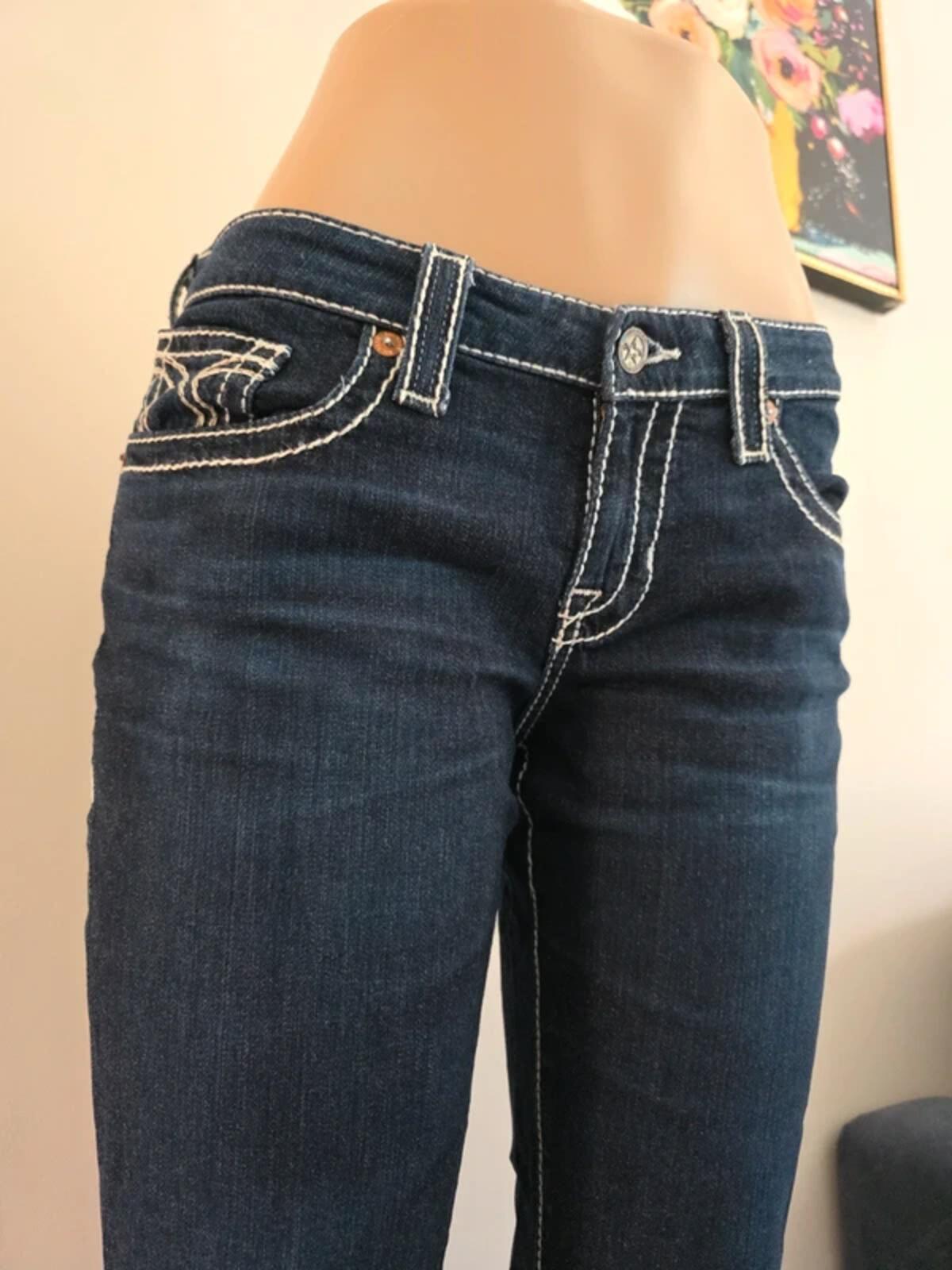 Big Star Low Rise Capri Vintage Y2K Jeans UK Size 8/10