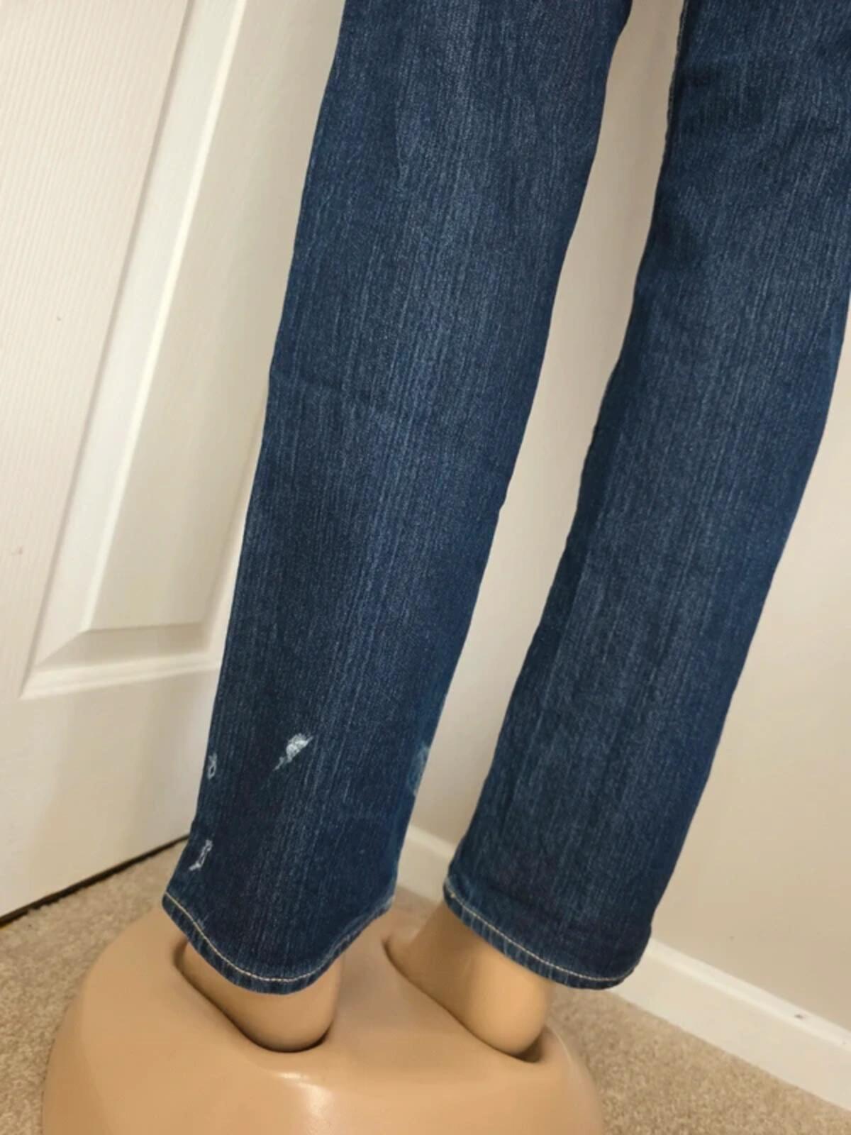 Calvin Klein Mid Rise Skinny Jeans UK Size 6/8 Petite