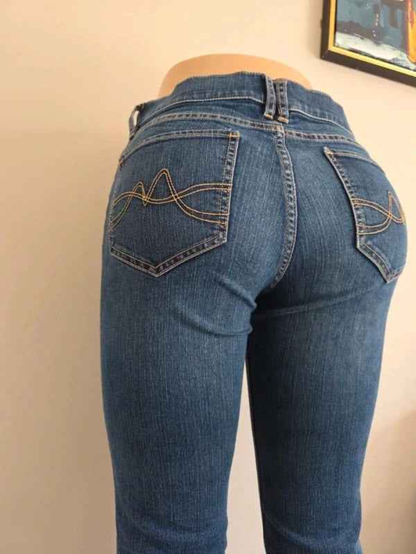 NY&C Vintage Y2K Mid Rise Bootcut Jeans UK Size 10 Petite