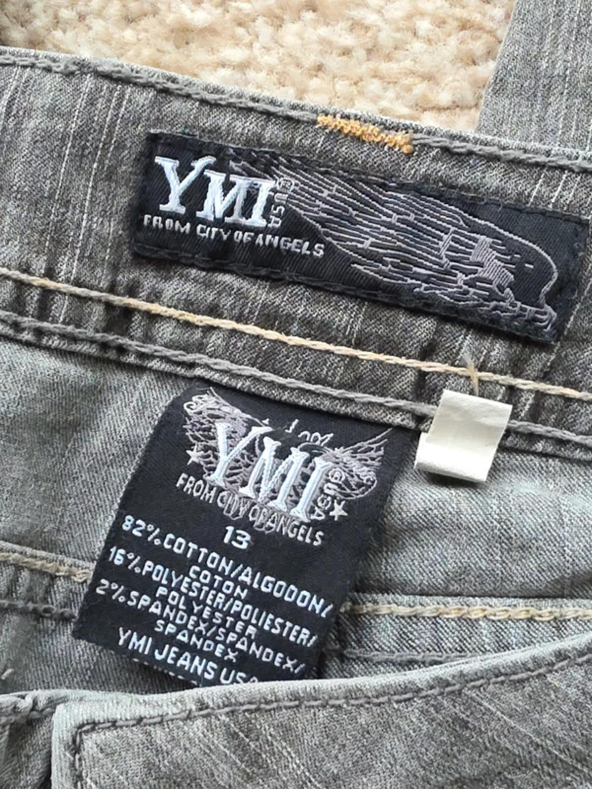 Vintage Y2K YMI Mid Rise Straight Leg Jeans UK Size 16