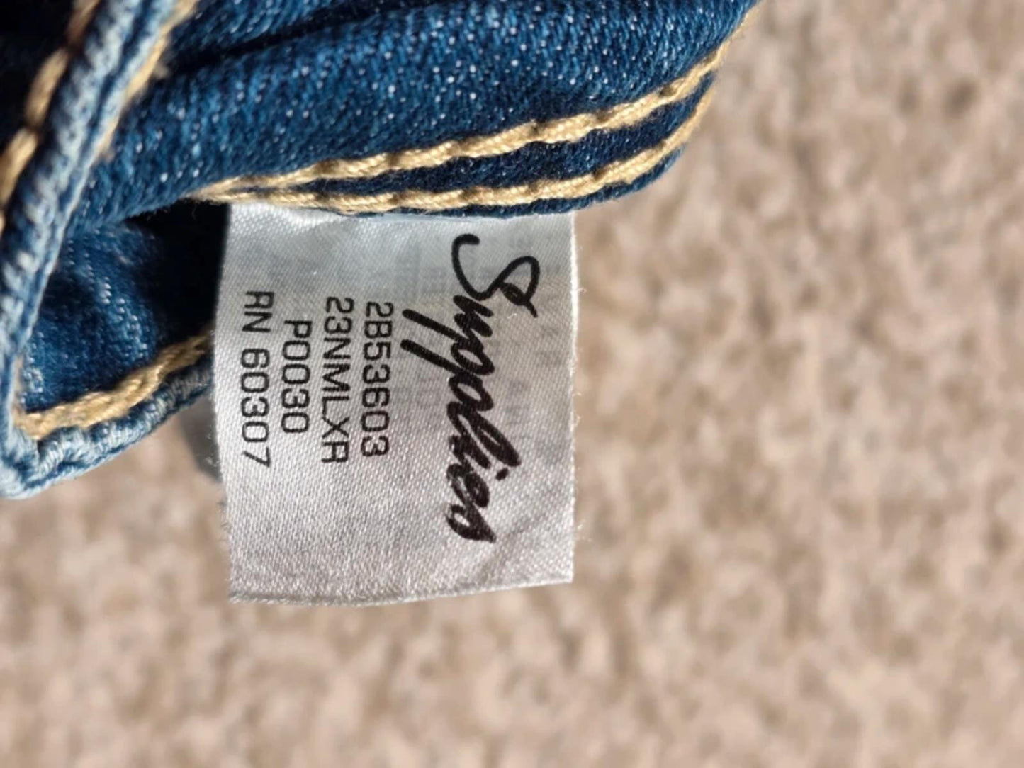 Vintage Y2K Supplies Mid Rise Straight Leg Jeans UK Size 16