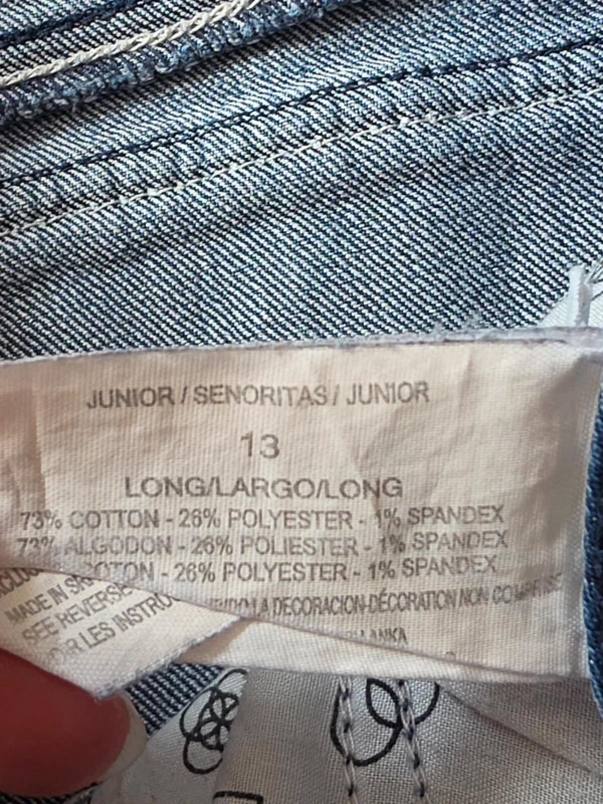 L.e.i. Mid Rise Bootcut Vintage Y2K Jeans UK Size 14 Tall