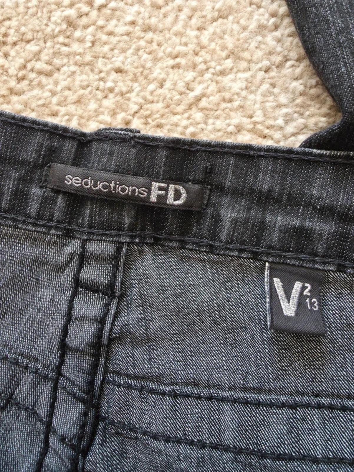 Seductions FD Low Rise Straight Vintage Y2K Jeans UK Size 12/14