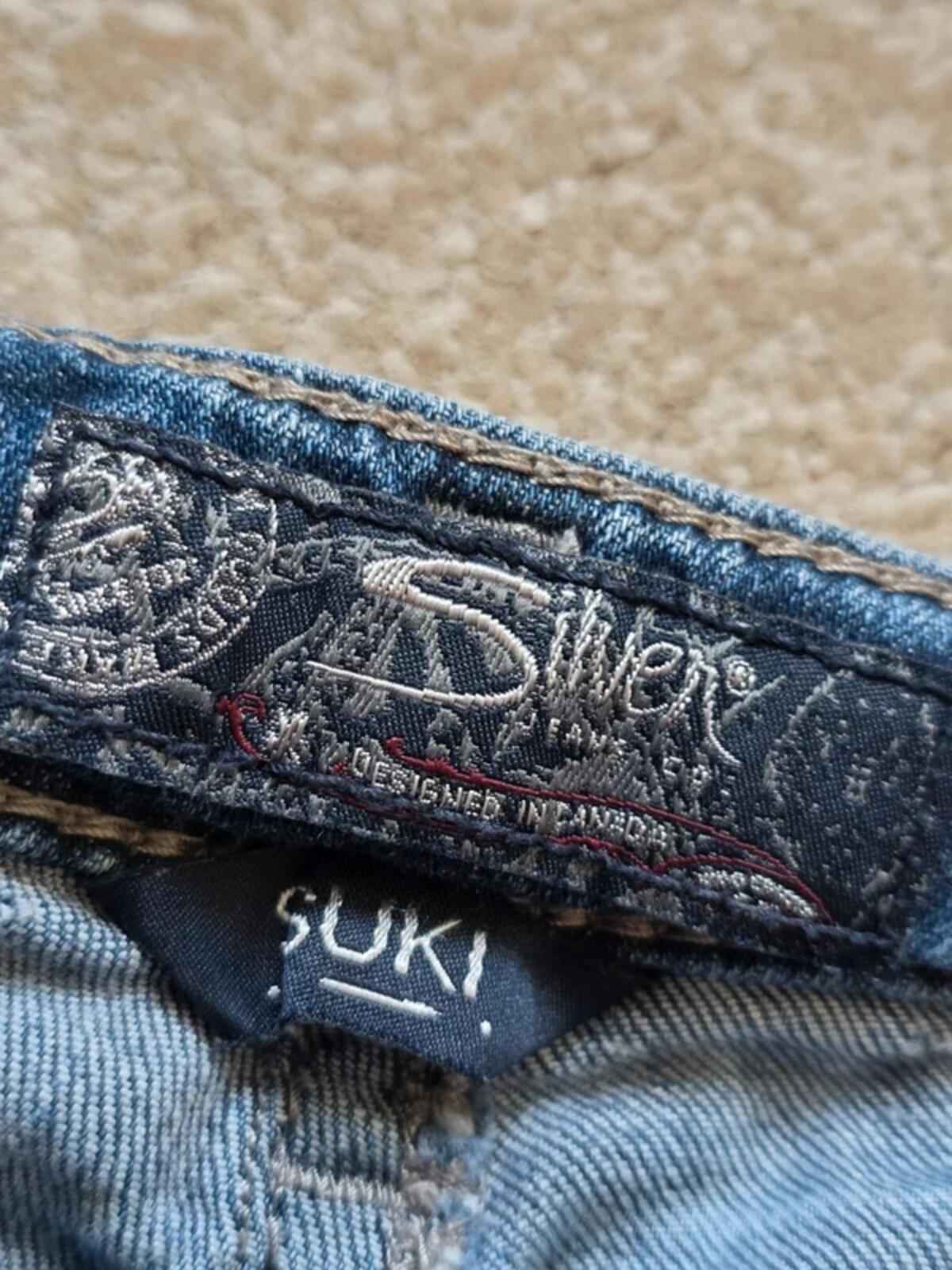 Vintage Y2K Silver Jeans Mid Rise Slim Bootcut Jeans UK Size 14