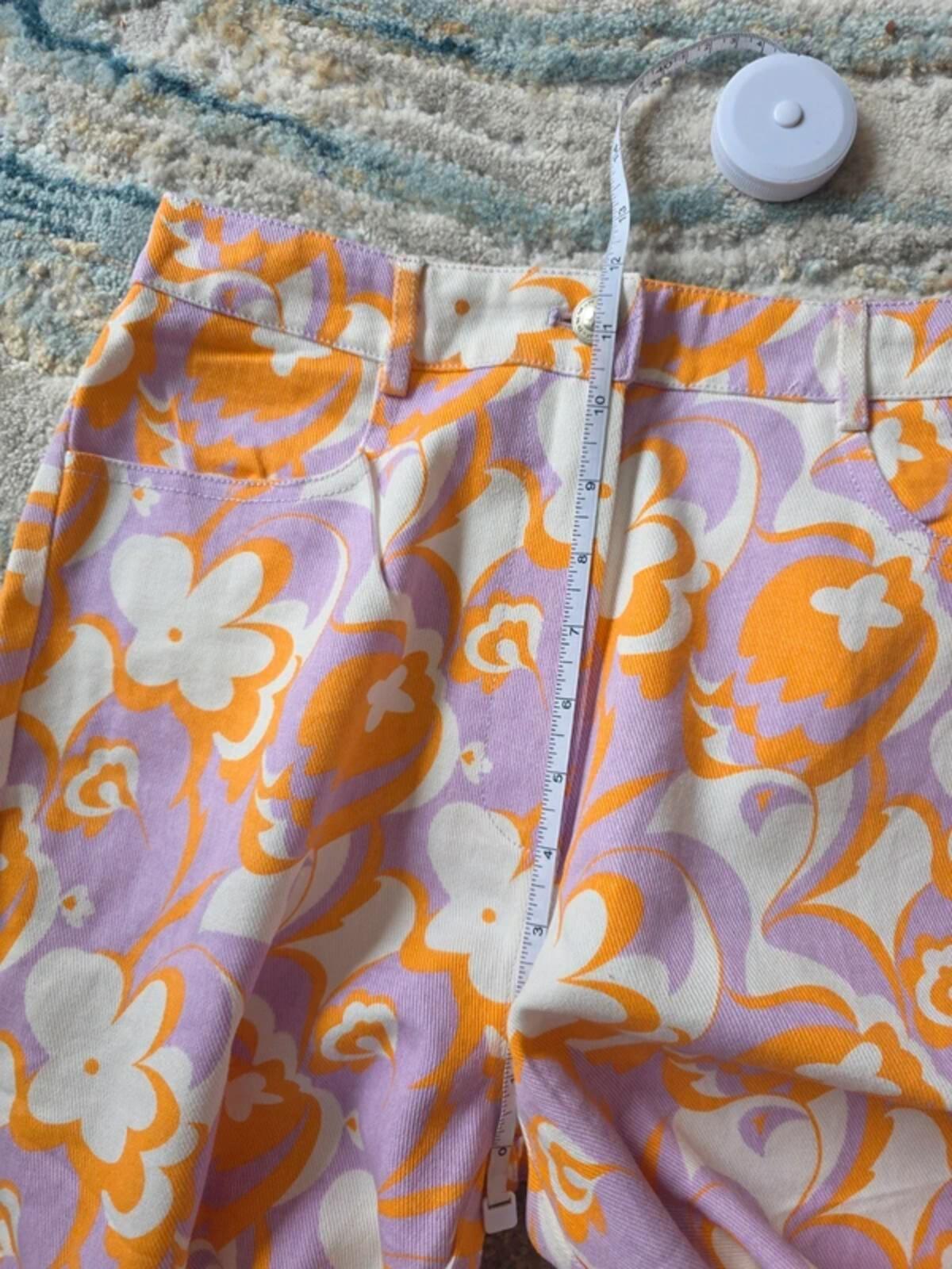 Princess Polly 70s Inspired High Rise Flared Trousers UK Size 10