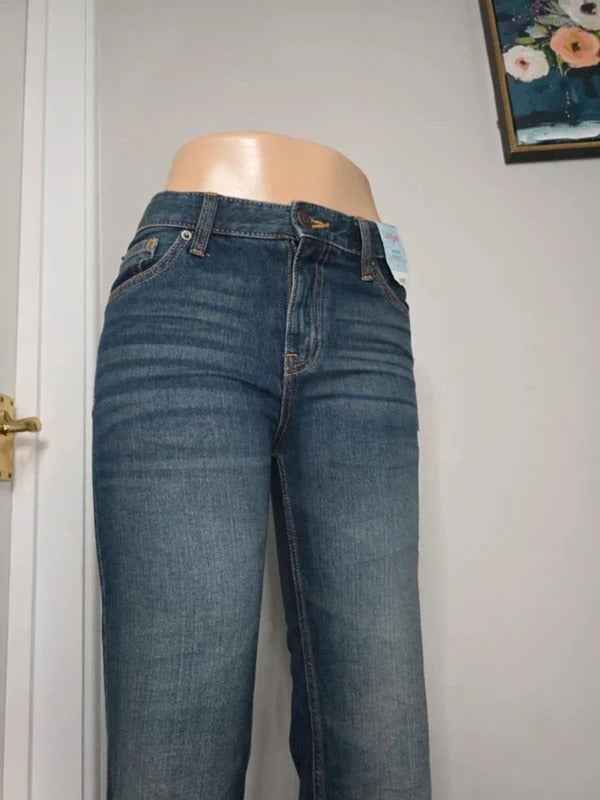 Cat & Jack Mid Rise Bootcut Jeans UK Size 8