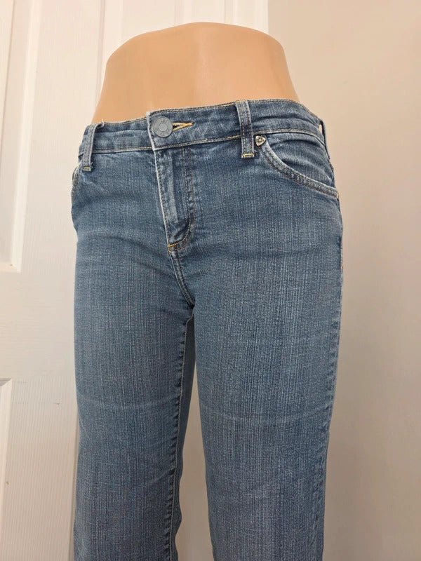 KUT from the Kloth Mid Rise Bootcut Vintage Y2K Jeans UK Size 10