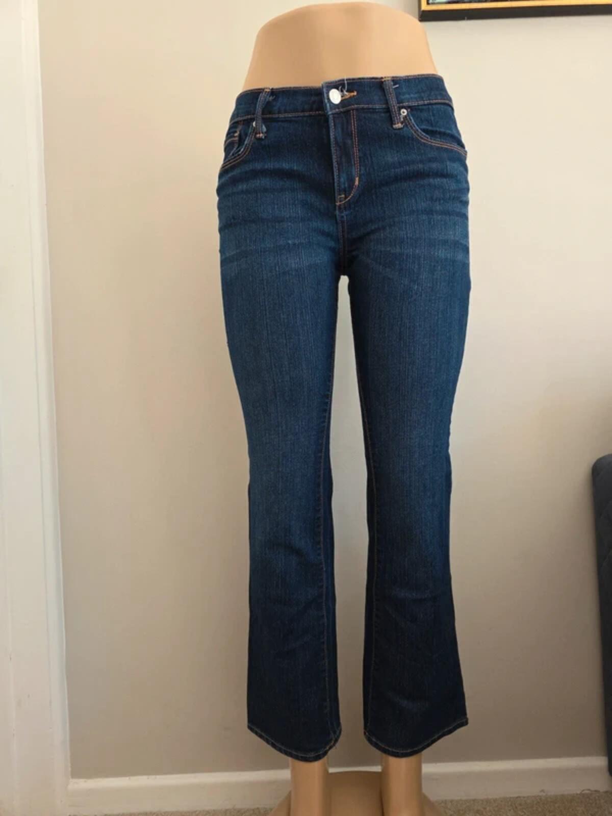 Old Navy Mid Rise Bootcut Jeans UK Size 10 Petite
