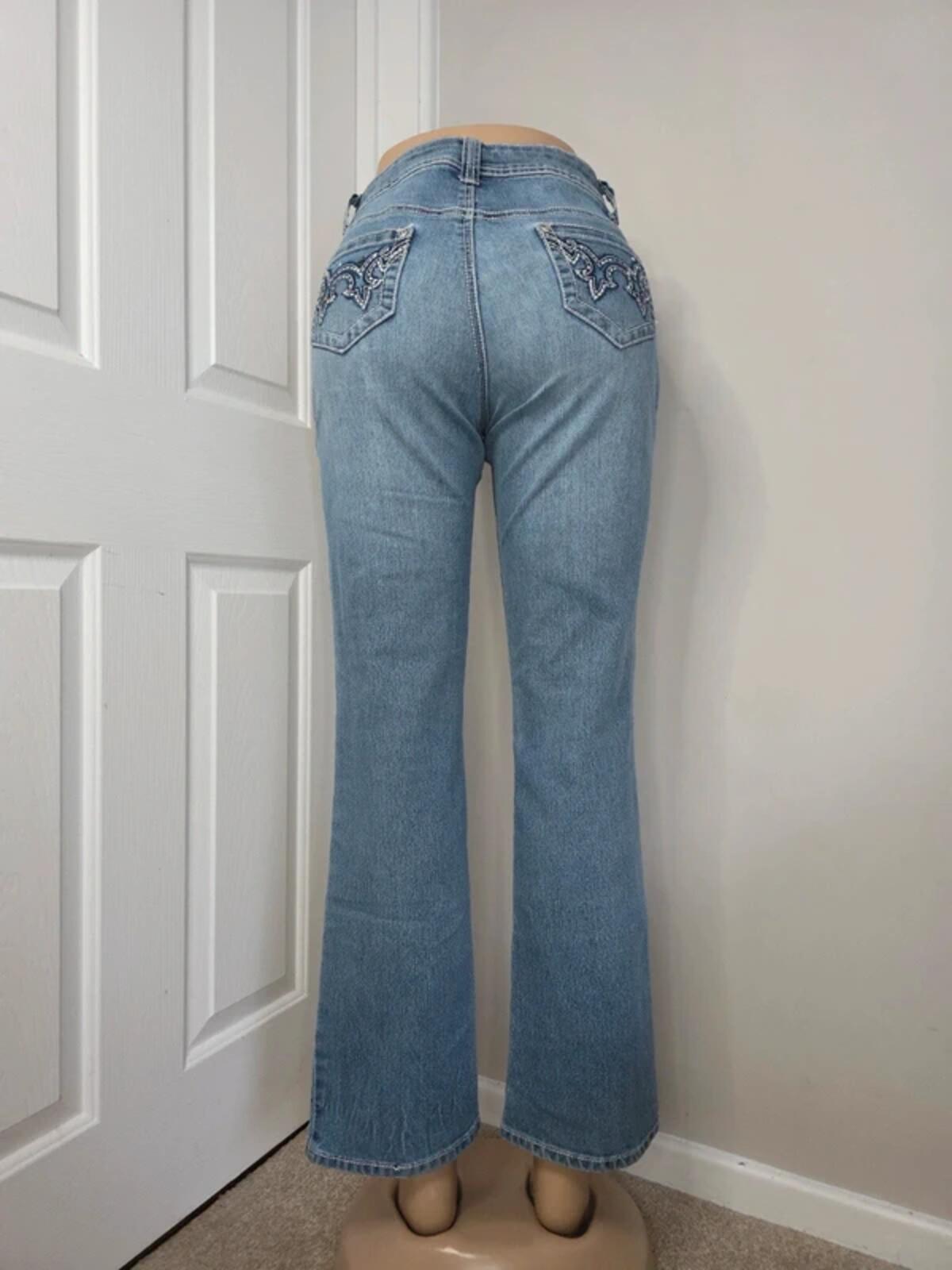 Cg Cg Mid Rise Bootcut Jeans UK Size 8/10 Petite