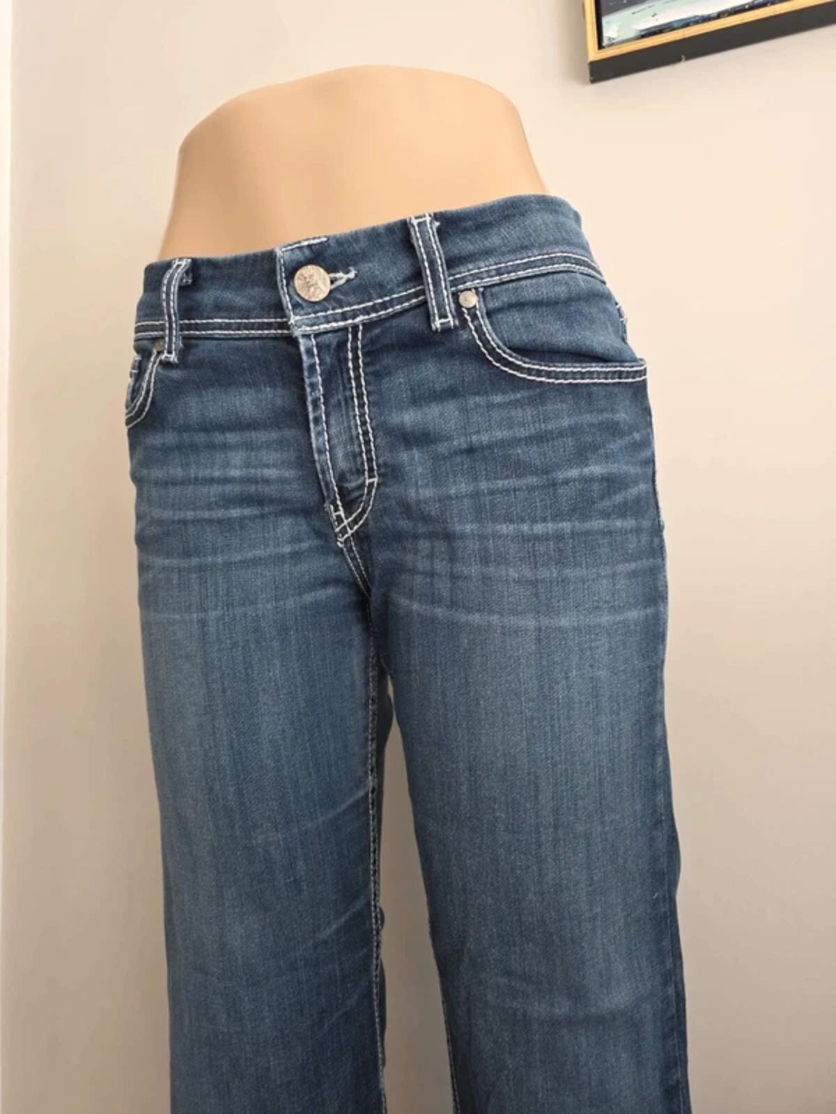 BKE Mid Rise Capri Vintage Y2K Jeans UK Size 10/12