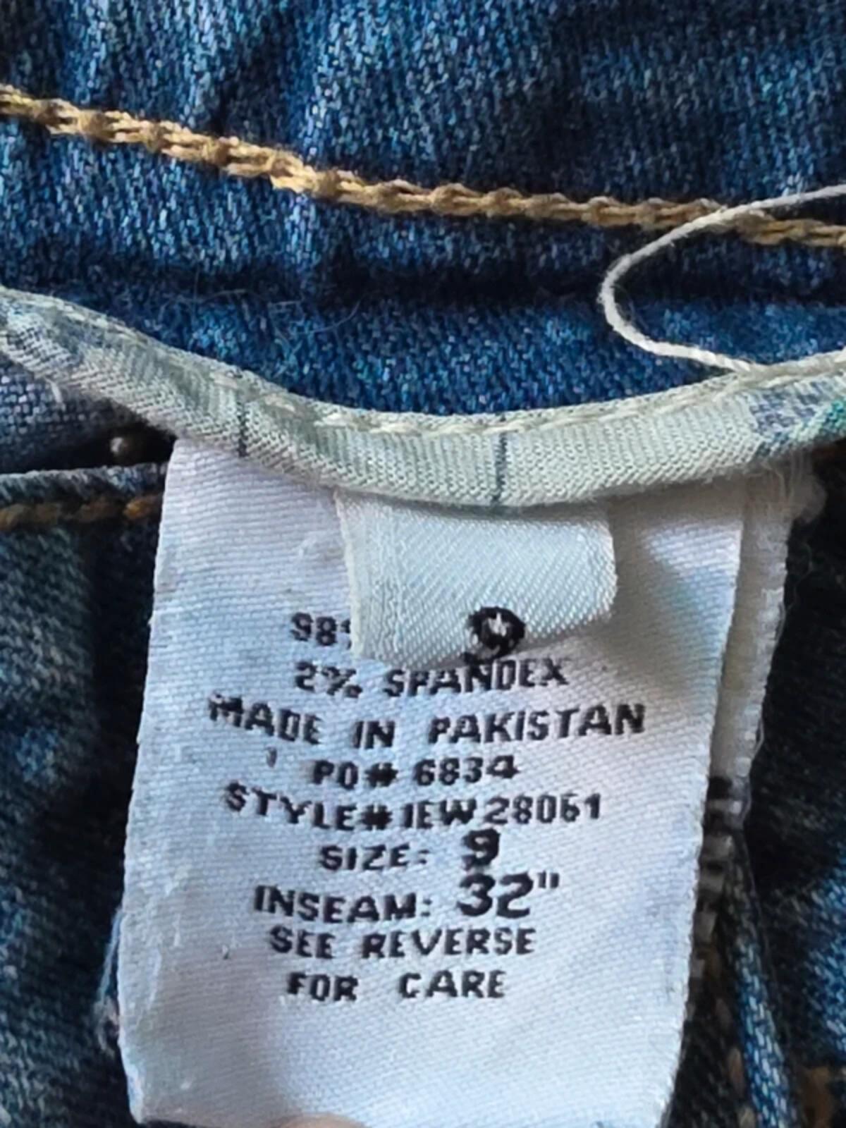 Paris Blues Low Rise Flared Vintage Y2K Jeans UK Size 10/12