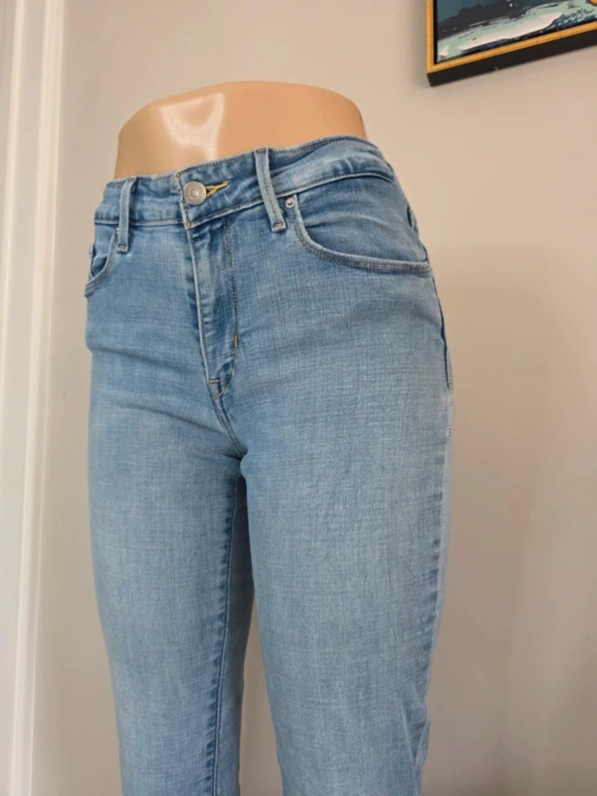 Levi's Mid Rise Skinny Vintage Y2K Jeans UK Size 8