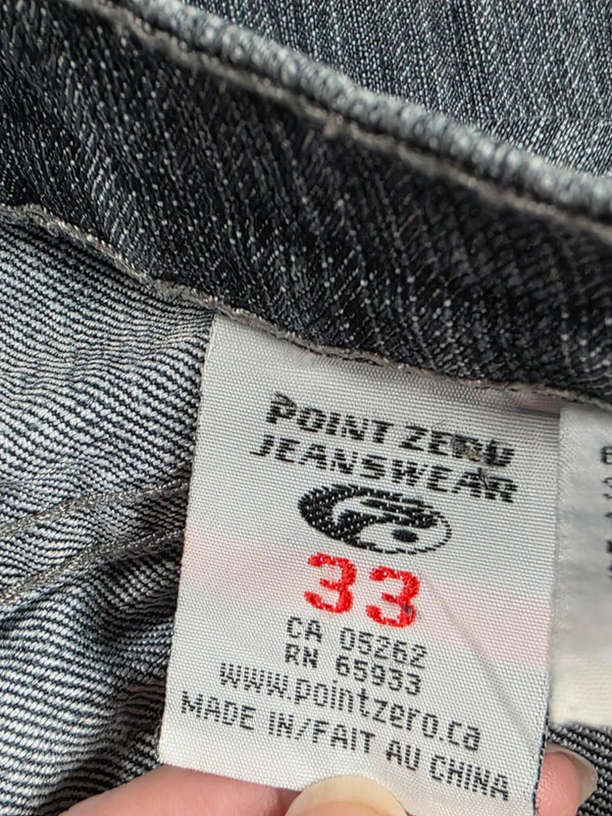 Vintage Y2K Point Zero Mid Rise Bootcut Jeans UK Size 14