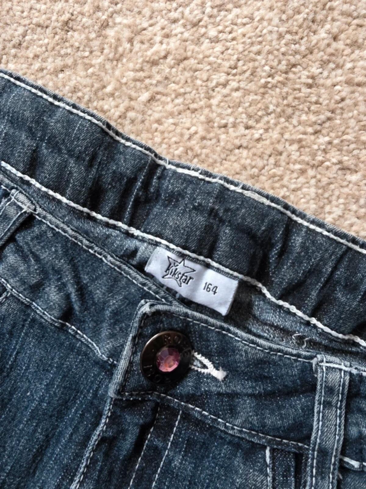 Kikstar Vintage Y2K Mid Rise Bootcut Jeans UK Size 10