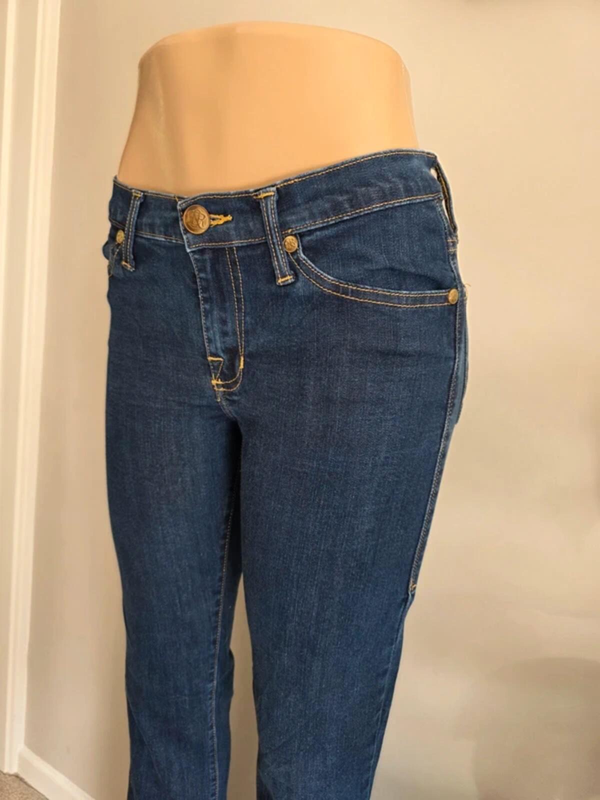Vintage Y2K Rock & Republic Mid Rise Bootcut Jeans UK Size 8