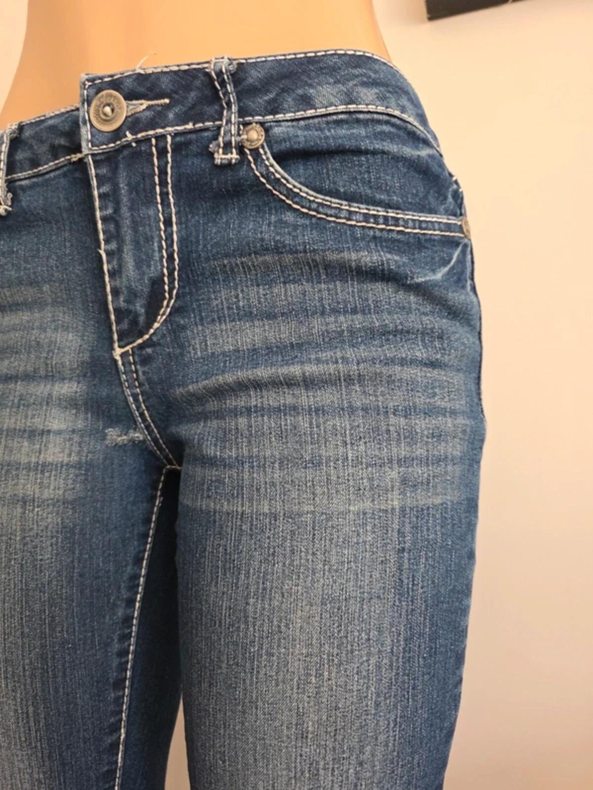 Myth of Jade Mid Rise Skinny Vintage Y2K Jeans UK Size 10