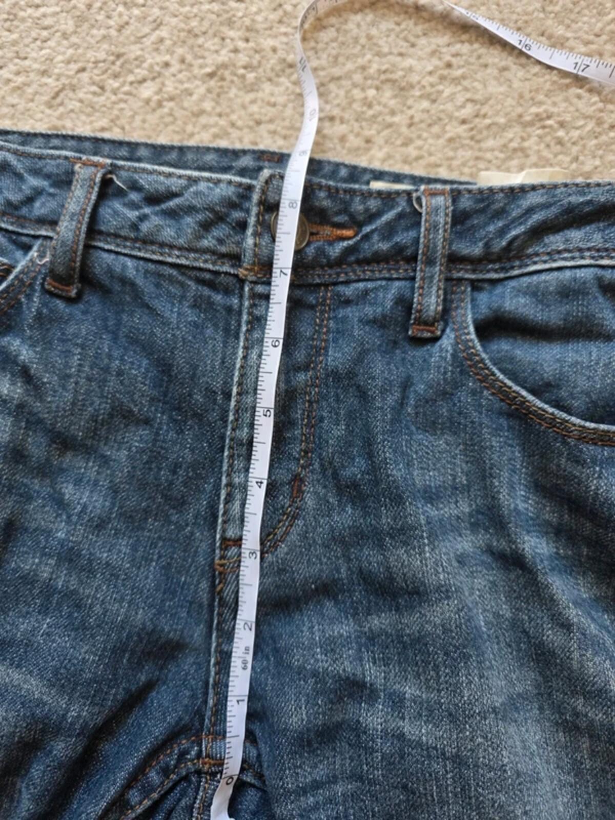 Vintage Y2K HushHush Low to Mid Rise Cropped Jeans UK Size 8/10