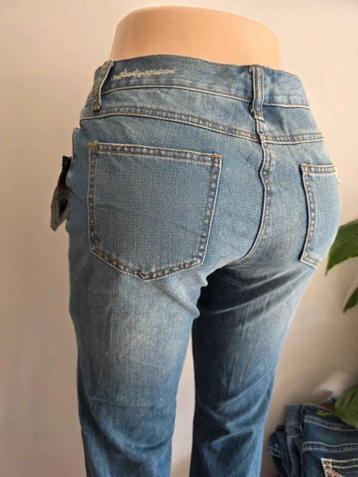 Vintage Y2K Jeanology Mid Rise Bootcut Jeans UK Size 10